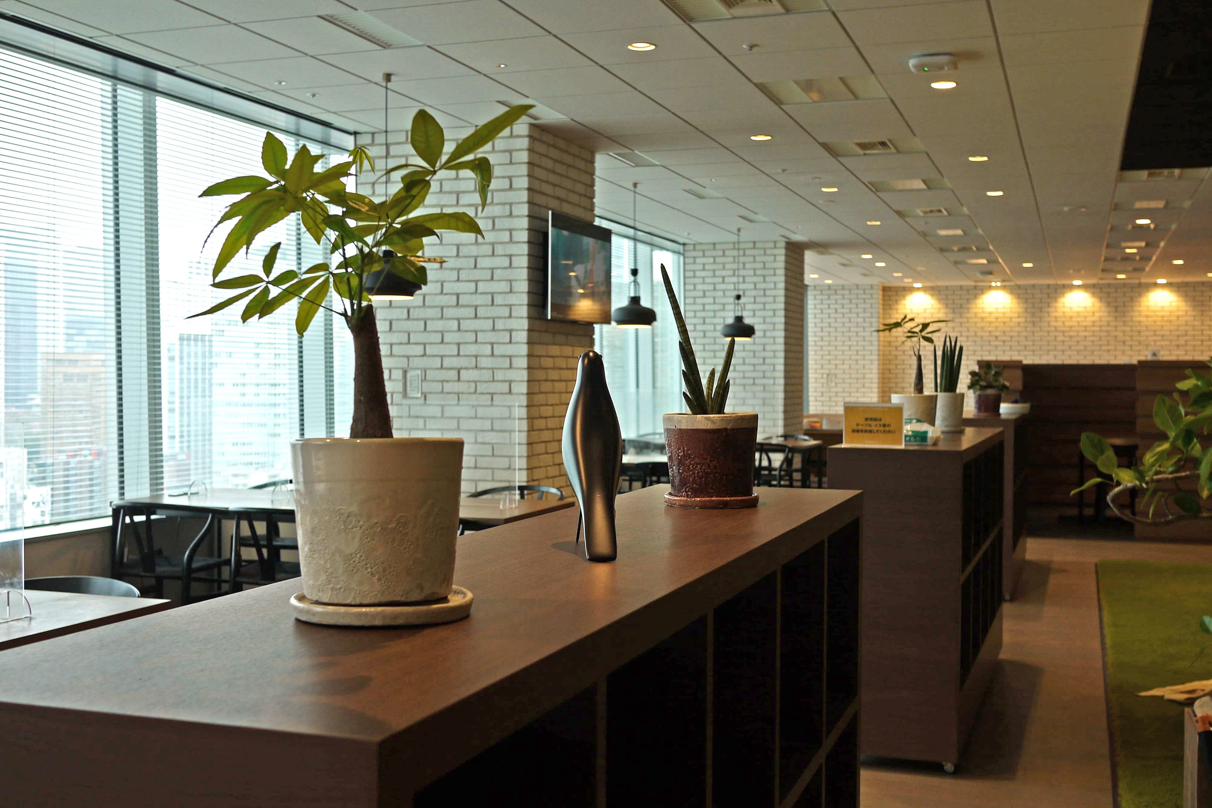 六本木ミッドタウンビル内 休憩所